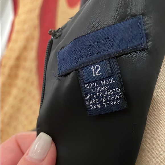 Dark gray J. Crew Sleeveless Bateau Sheath Midi Dress - Picture 2 of 7